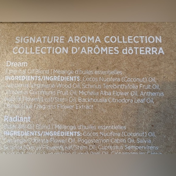 doTERRA Cream Monogram Cosmetic Bag - Picture 3 of 3